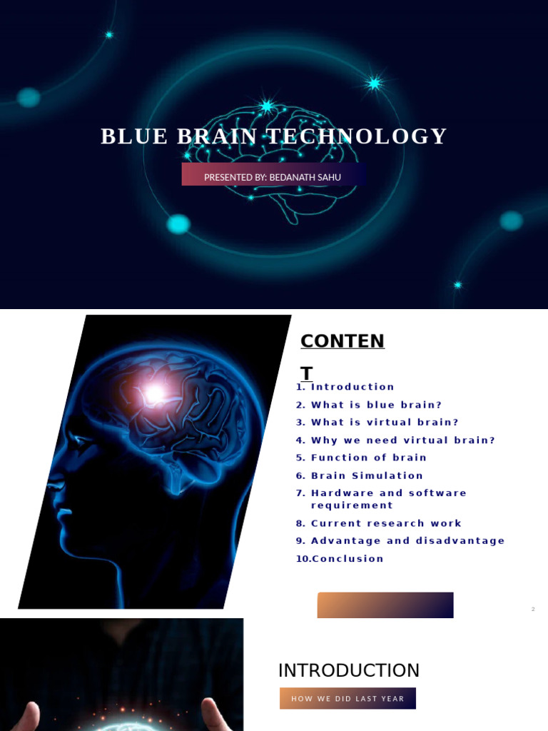 Blue Brain Technology | PDF | Input/Output | Brain