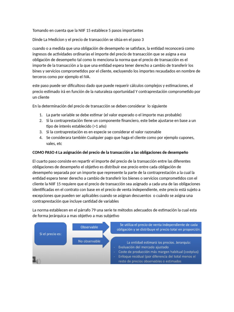Nota Niff 15 | PDF | Precios | Cliente