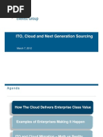 ITO, Cloud and Next Generation Sourcing