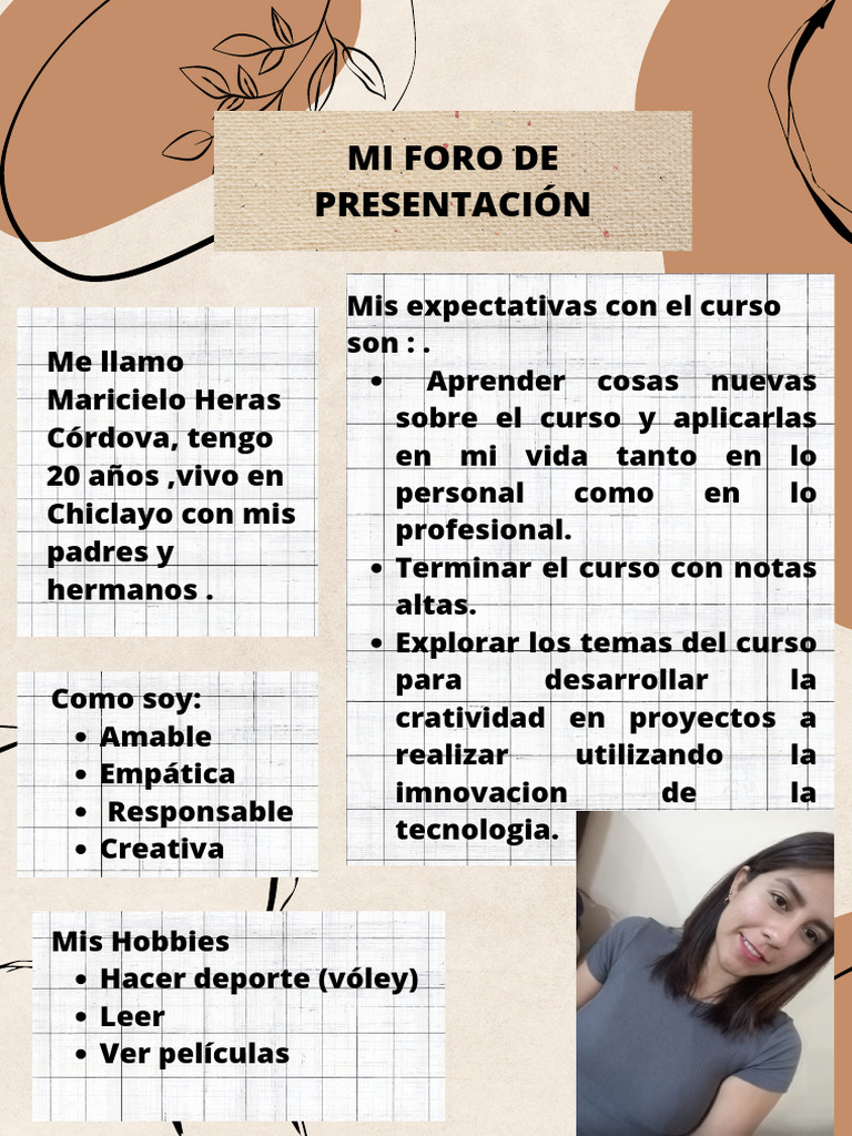 Foro de Presentación | PDF