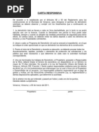 Ejemplo de Carta Responsiva en Obra Civil