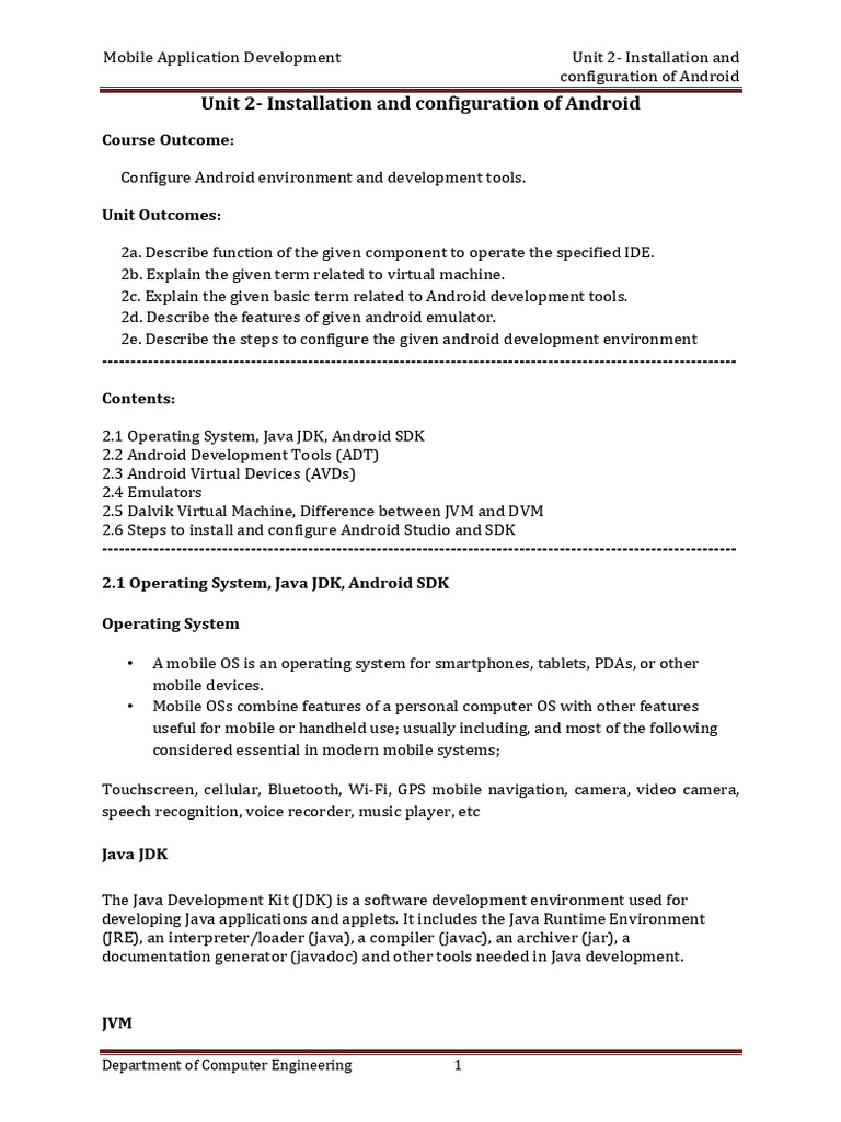 MAD Unit 2 Installation and Configuration of Android Msbte Store 240513 ...
