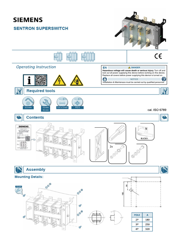 Superswitch Installation Instructions | PDF | Power Supply | Electricity
