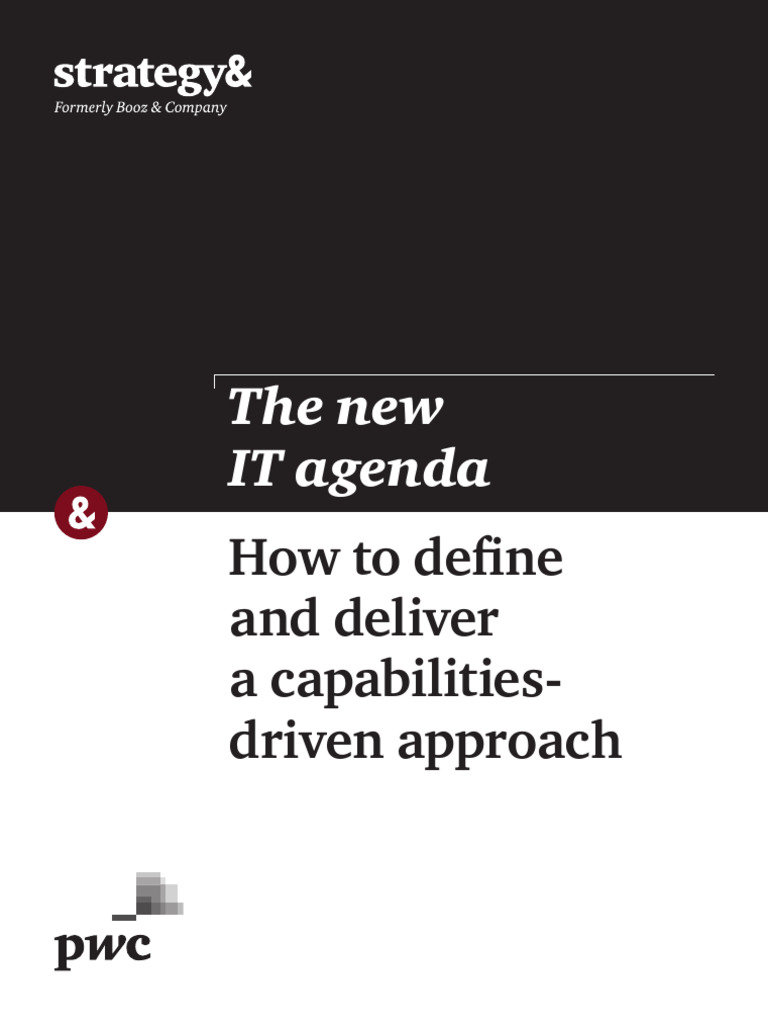 CIO Strategies for IT Capability Development | PDF | Chief Information ...