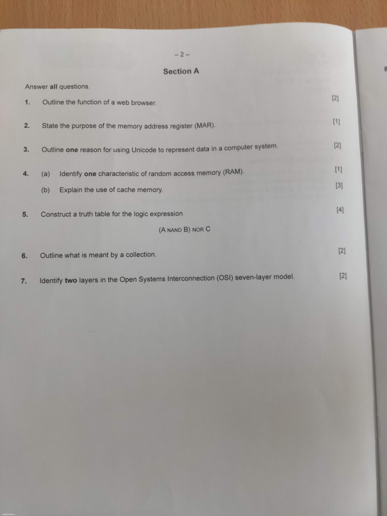 CompSci SL P1 | PDF