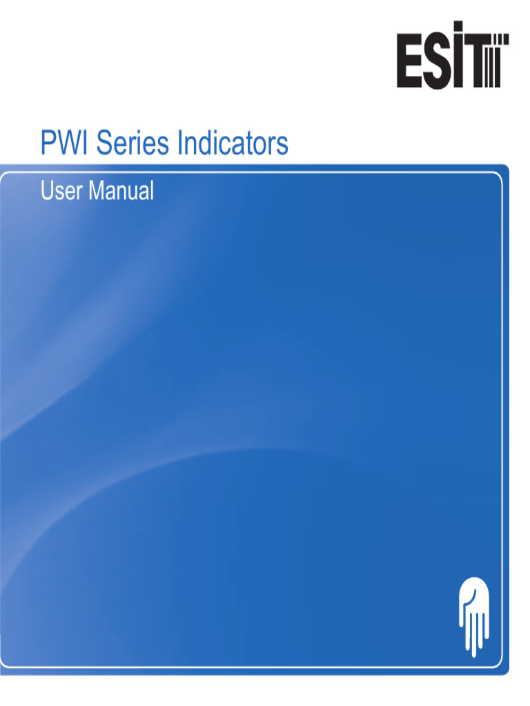 PWI Series Indicator User Manual | PDF | Calibration | Programmable ...