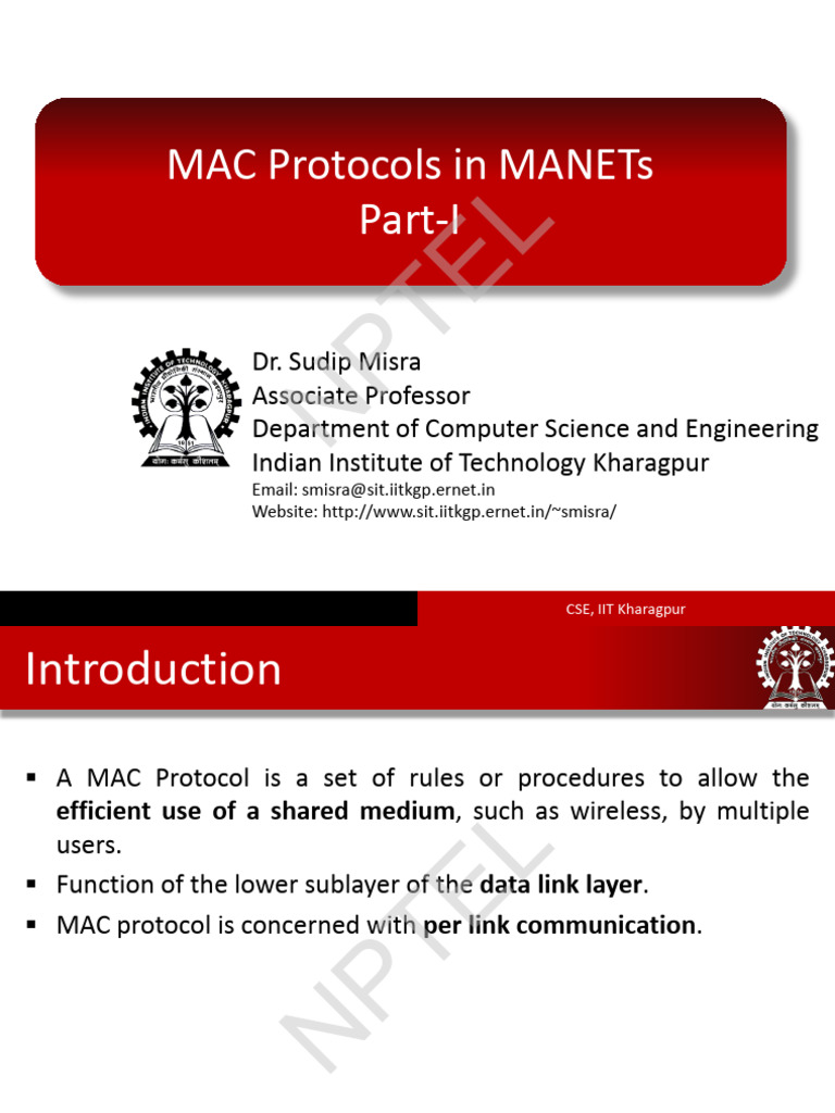 MAC Protocols for Wireless Ad Hoc Networks | PDF | Computer Network ...