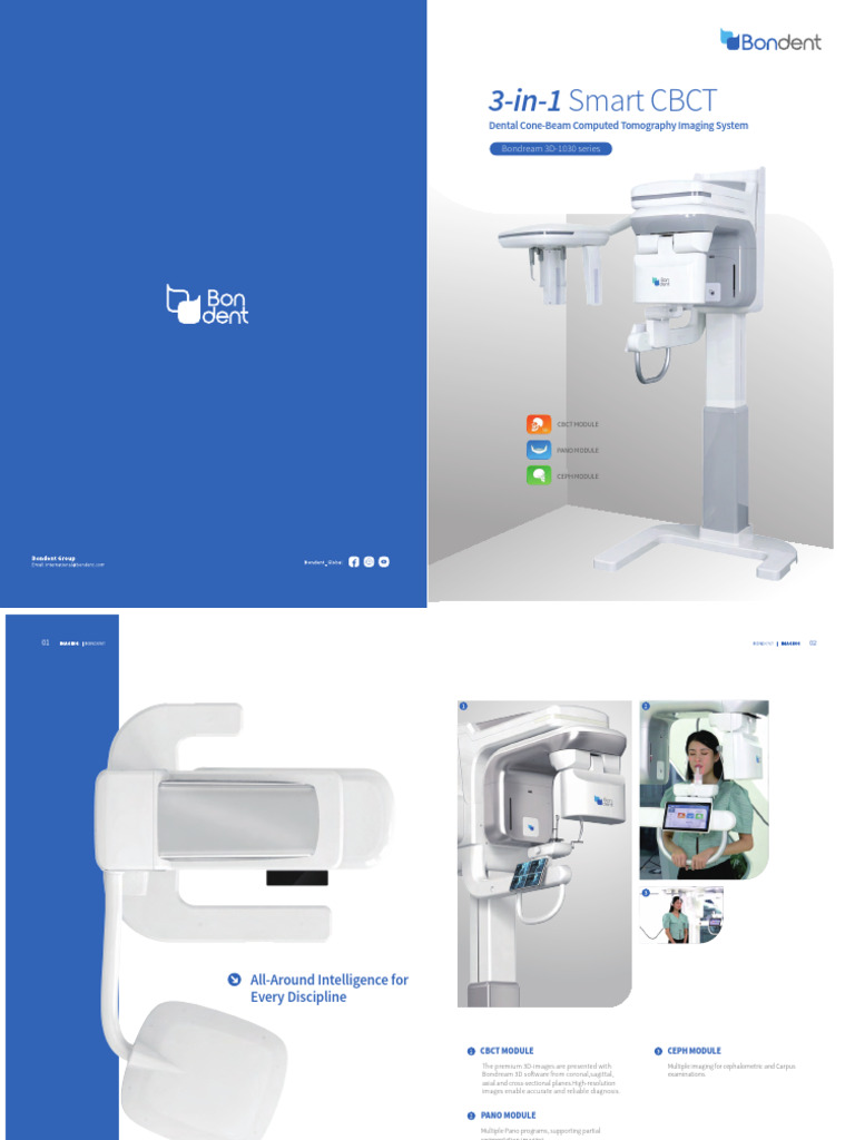 Bondream 3D CBCT Imaging System | PDF | Ct Scan | Medical Imaging