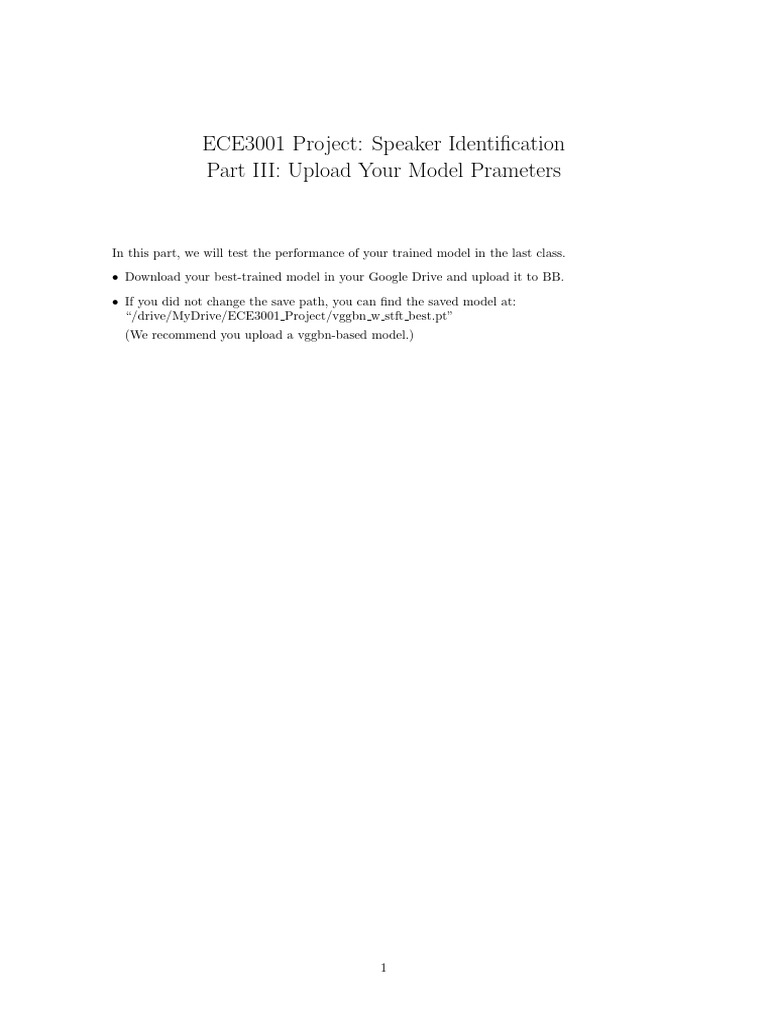 ECE3001Proj Part3 | PDF