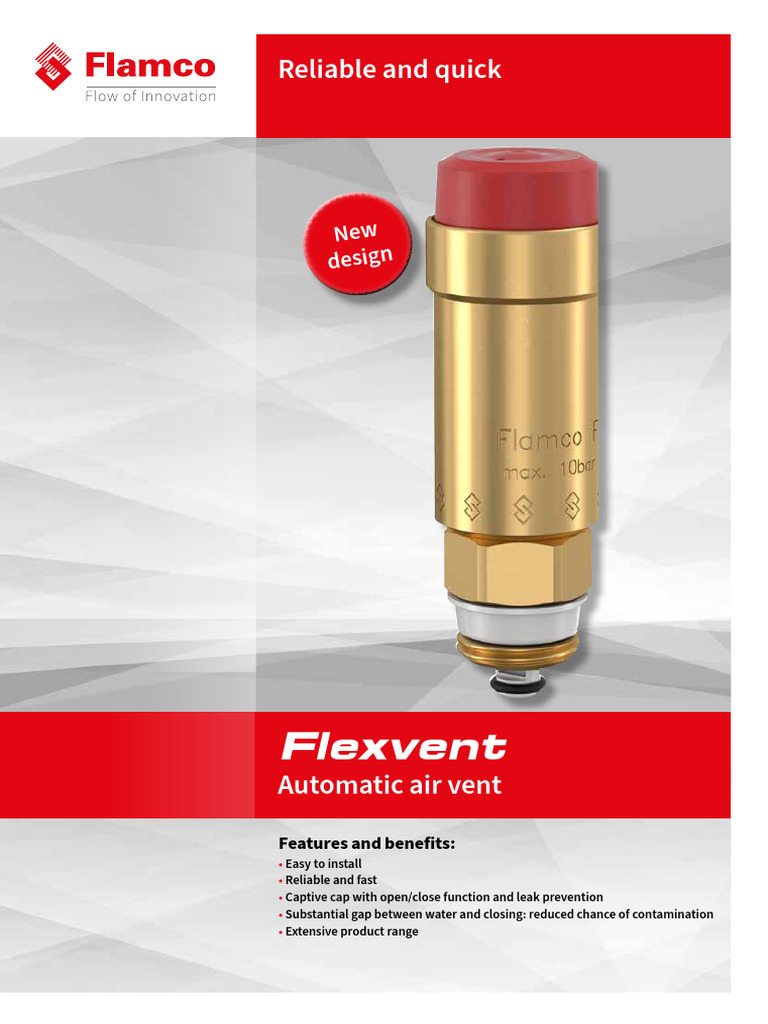 FLD Flexvent Eng 2024-04 | PDF | Valve | Water