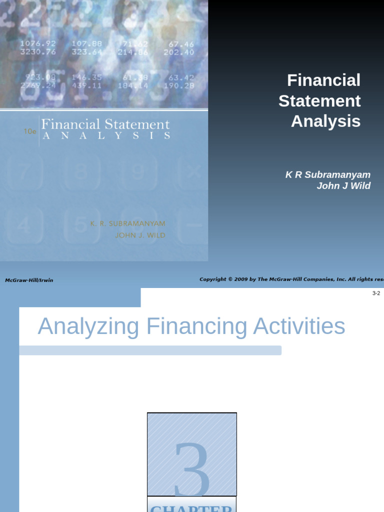 Financial Statement Analysis Overview | PDF | Equity (Finance) | Stocks