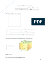 Ficha de Avaliação de Falhas e Sismos