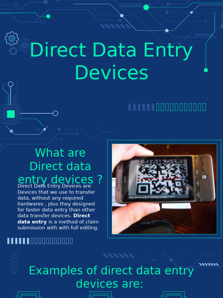 Direct Data Entry Devices | PDF | Emv | Barcode