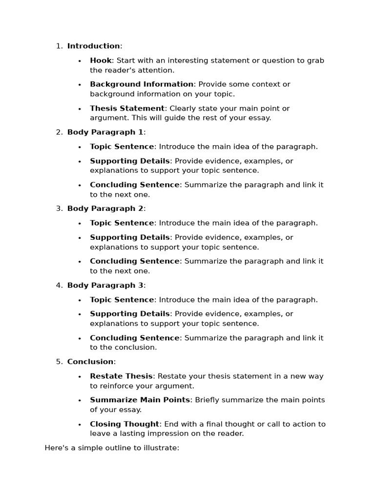 Essay Structure for Grade 10 Business Roles | PDF