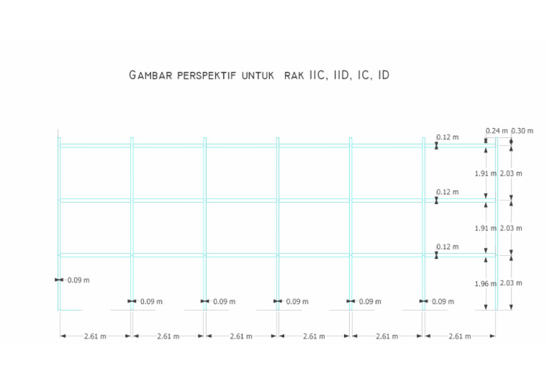 Rak Tampak Samping Untuk Ukuran IIC IID, IC, Dan ID | PDF