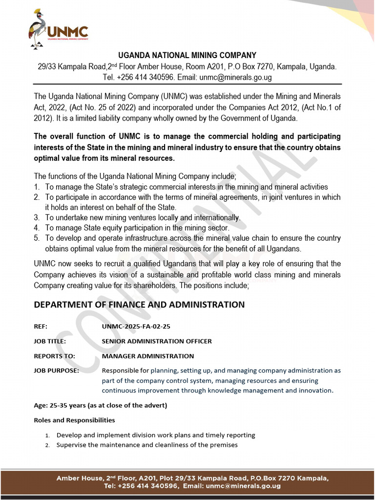 UNMC Job Opportunities and Roles | PDF | Internal Audit | Audit