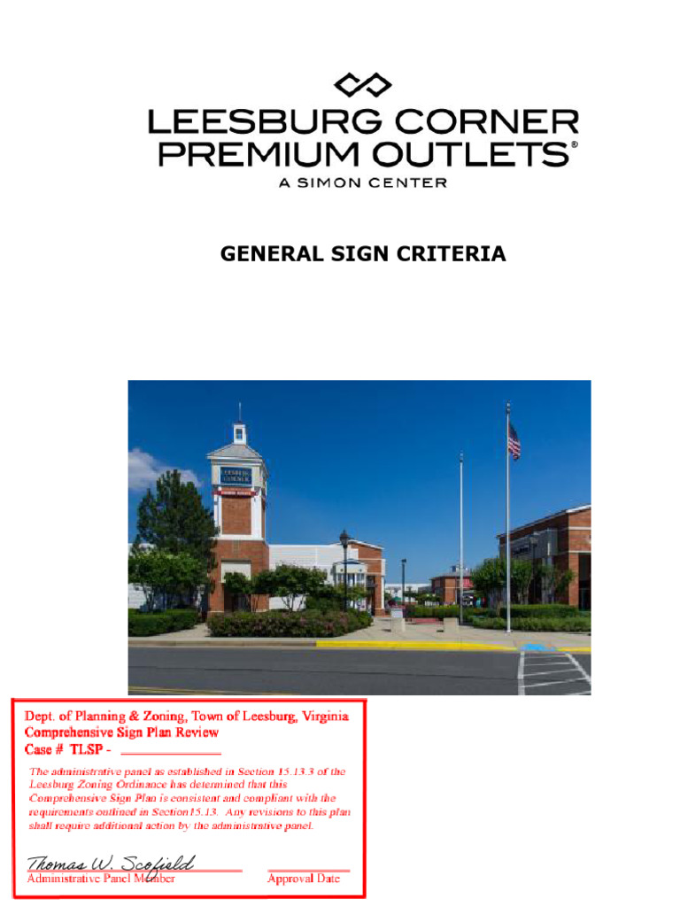Wall Signage Detail Criteria | PDF | Insurance | Liability Insurance