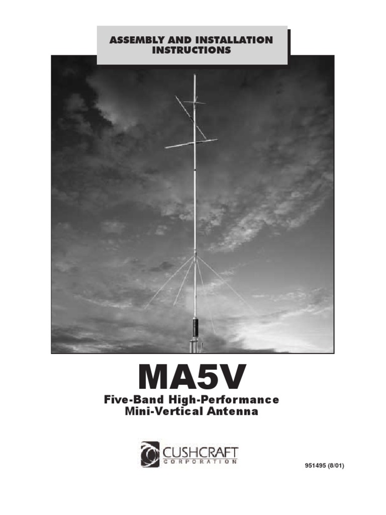 Cushcraft_MA5V | Antenna (Radio) | Coaxial Cable