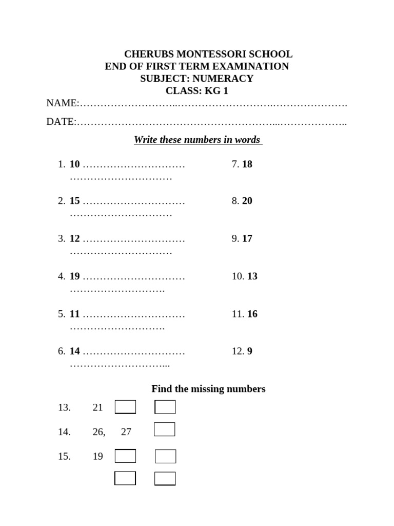 Numeracy | PDF