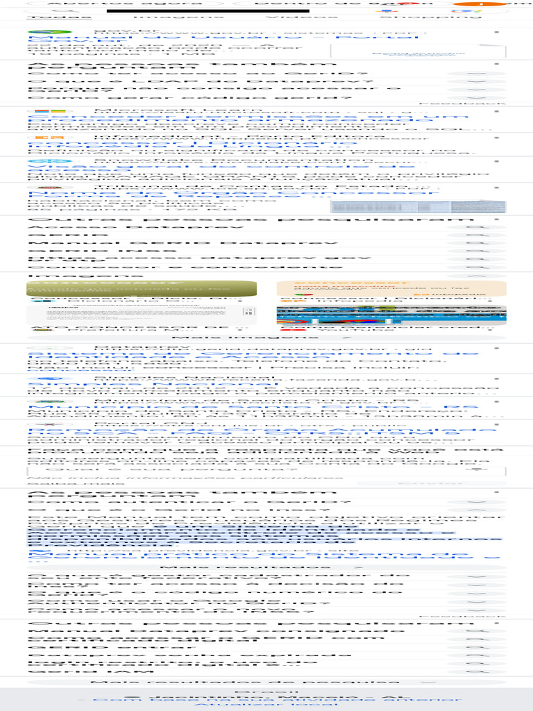 Acesso ao Sistema GerID Dataprev | PDF