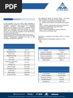 Aluminium AlMgSi 0.5 Data Sheet | PDF | Chemical Elements | Materials