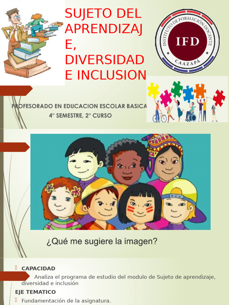Diversidad e Inclusión en Educación | PDF | Inclusión (Educación ...