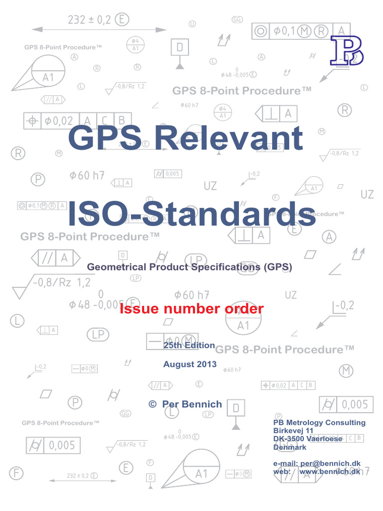 ISO GPS Standards List | PDF | Engineering Tolerance | Screw