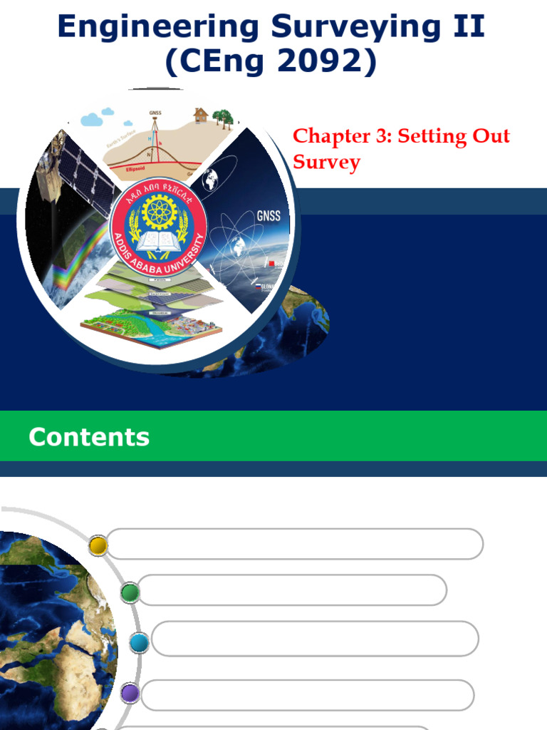 Setting Out Techniques in Surveying | PDF | Surveying | Topography