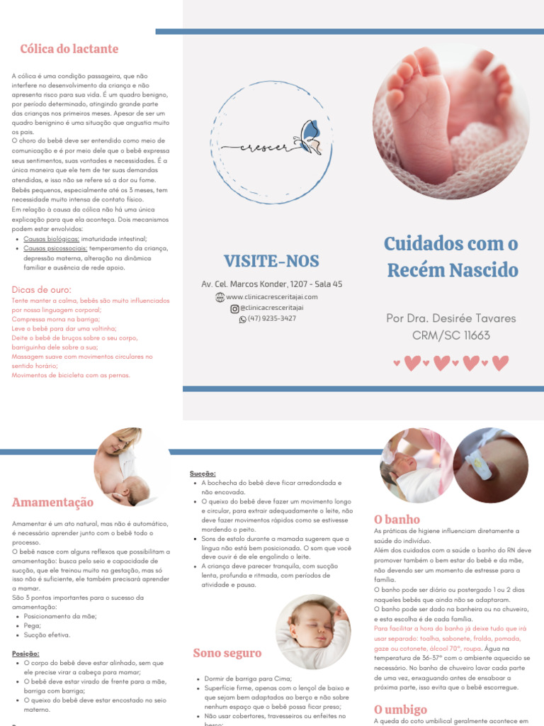 Cuidados Essenciais para Recém-Nascidos | PDF | Amamentação | Bebês