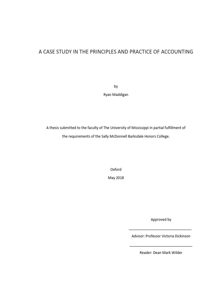 COGS 4970 Accounting Case Studies | PDF | Equity (Finance) | Expense