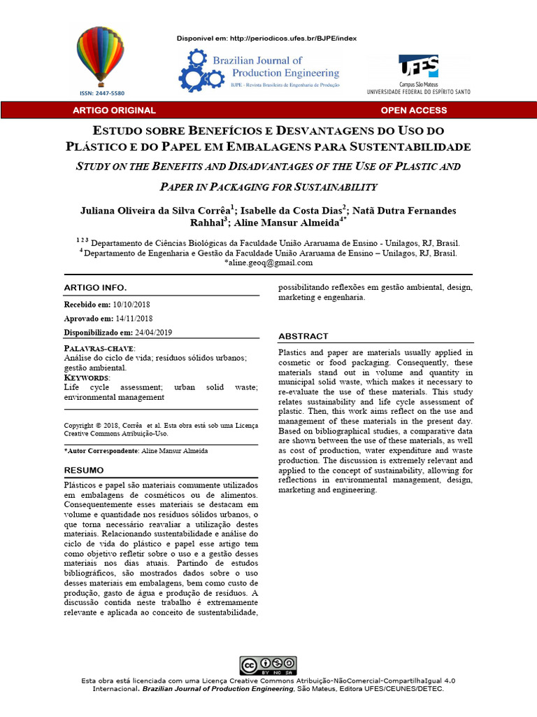 Digorandow, 8 Engenharia Da Sustentabilidade - Corrêa Et Al | PDF ...