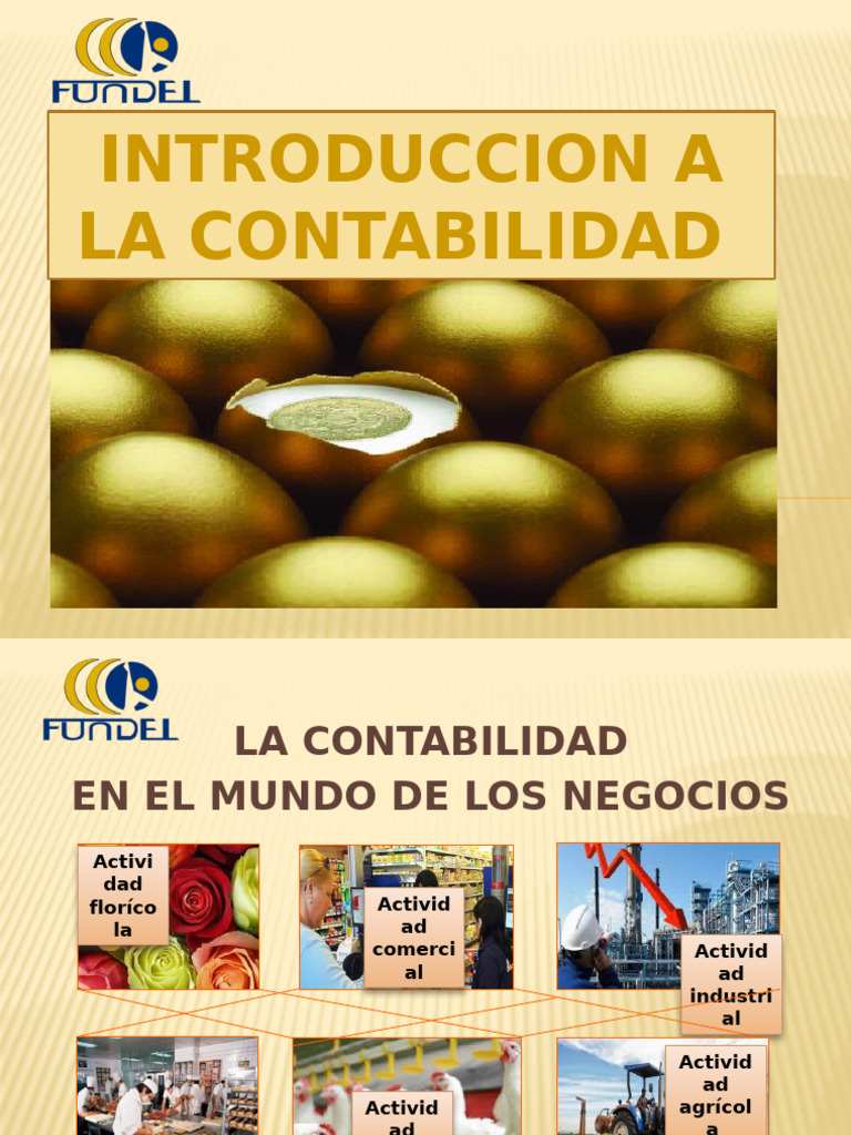 Diapositivas Introduccion A La Contabilidad | PDF | Contabilidad | Business
