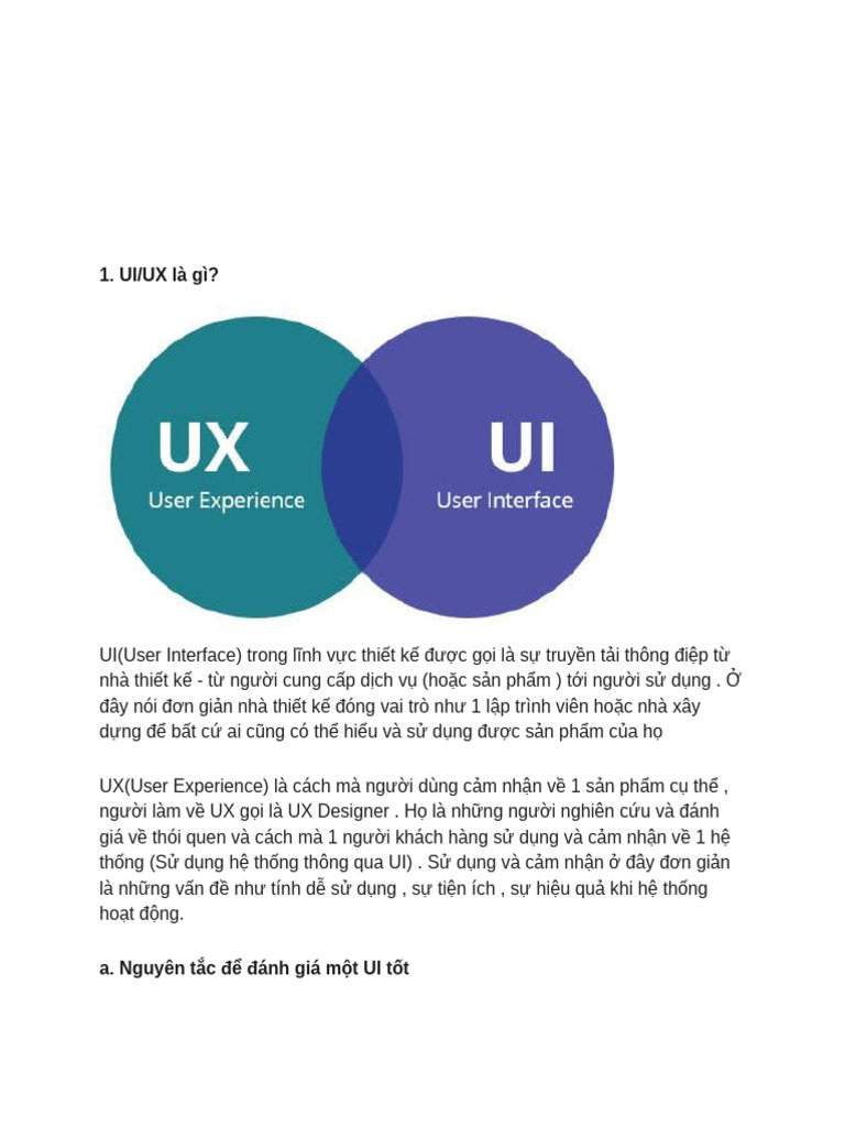 Các Lưu ý Khi Kiểm Thử UI - UX | PDF