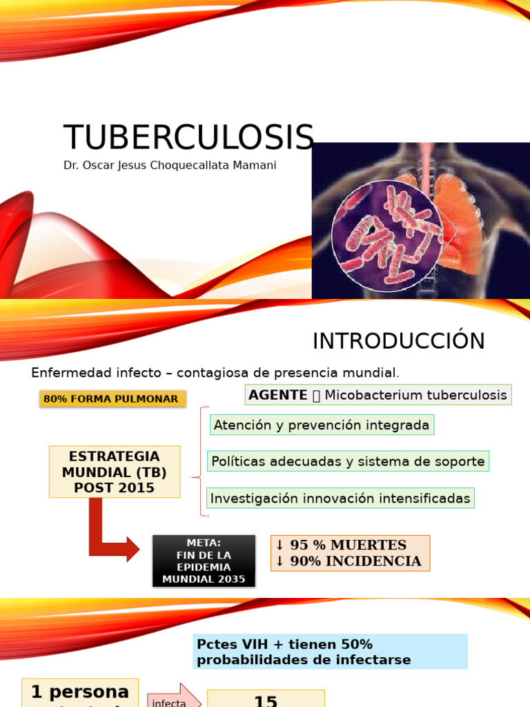 Estrategias Globales para Combatir la Tuberculosis | PDF | Tuberculosis ...