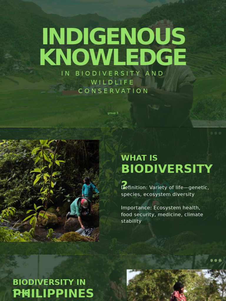 Indigenous Knowledge in Biodiversity Conservation | PDF | Conservation ...