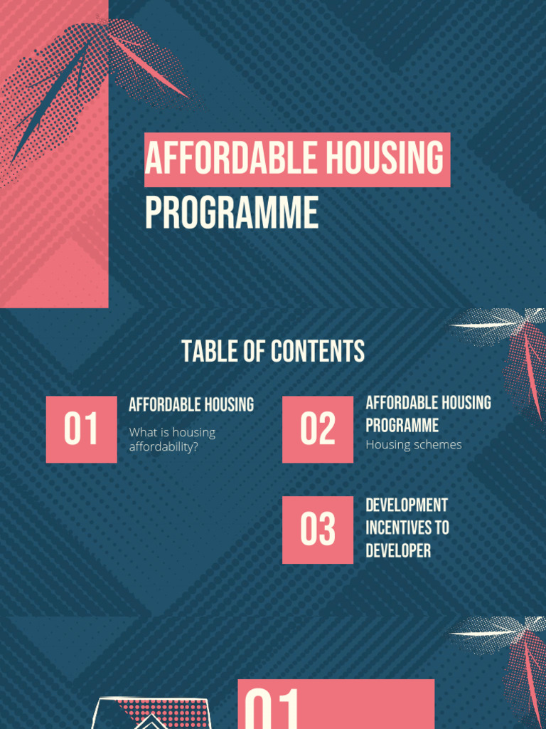Subtopic 3 - Affordable Housing Programme | PDF | Cost Of Living ...