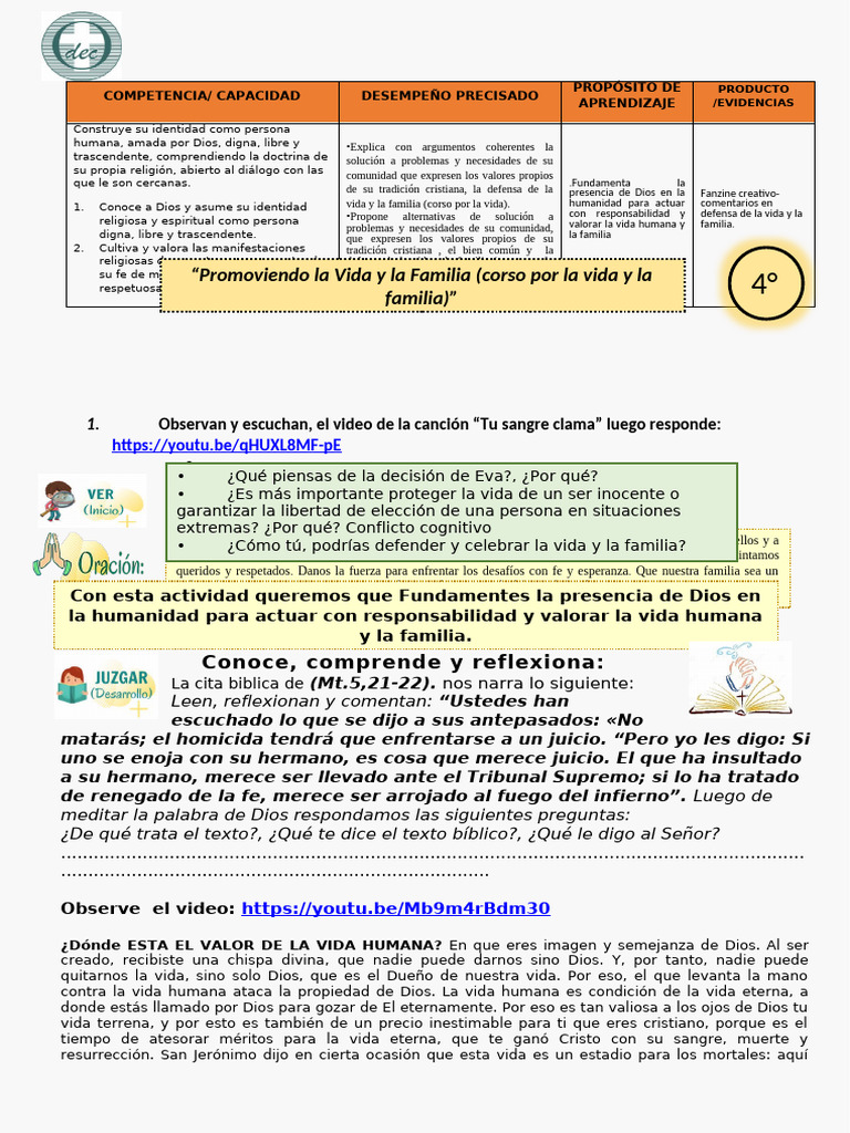 Defensa de la Vida y la Familia en Chile | PDF | Dios | Amor
