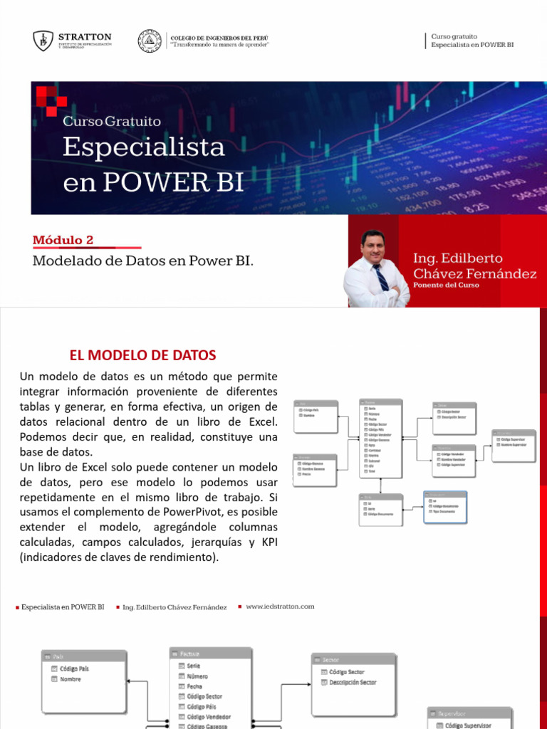 Modelo de Datos en Excel y PowerPivot | PDF | Bases de datos ...