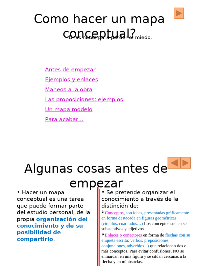 Como Hacer Un Mapa Conceptual | PDF