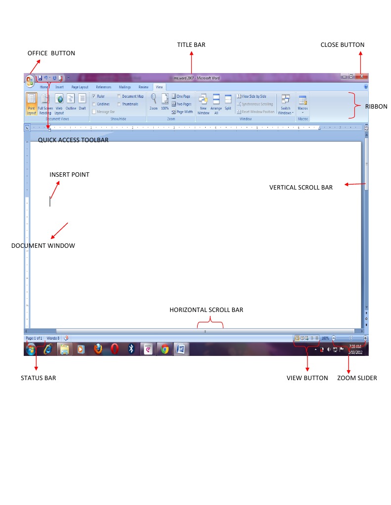Office Button Title Bar Close Button PDF