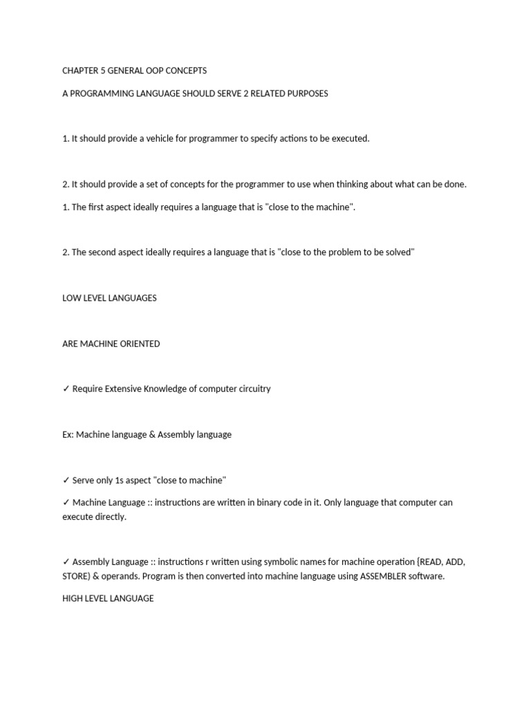 Understanding Object-Oriented Programming | PDF | Computer Programming ...