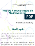 Vias Administração Medicamentos