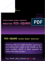 Mid Square Method