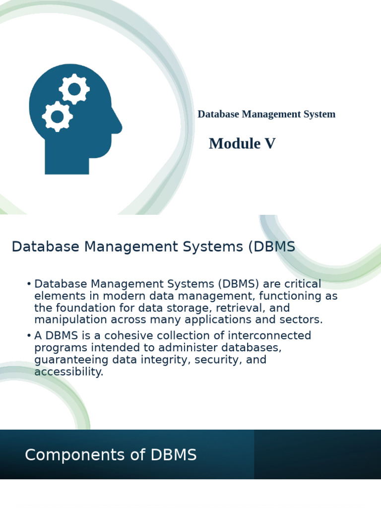 IT Applications in Business -MODULE-V | PDF | Databases | Relational Model