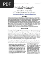 Download Can Online Tutors Improve the   Quality of E-Learning   by Viktorija Florjani SN8476547 doc pdf