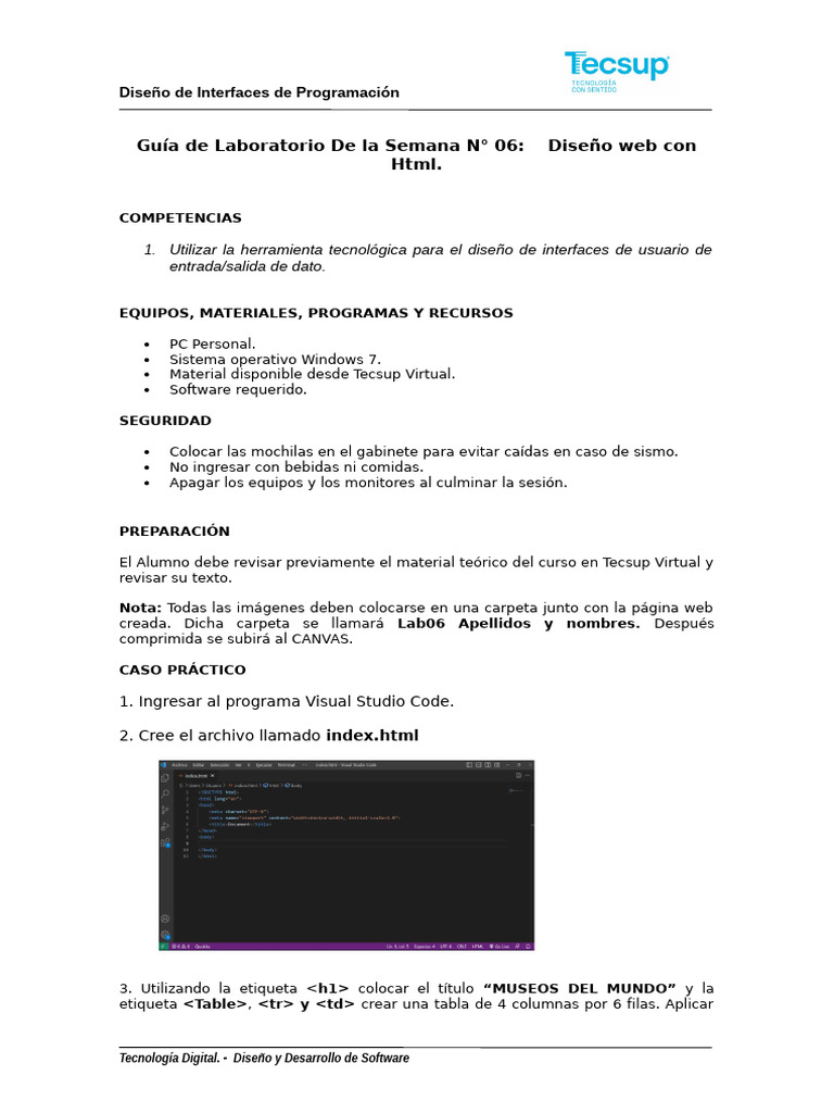 Glab S06 Rsoto 2024 02 | PDF | Diseño de interfaz de usuario | Diseño