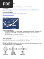 Onshape Airplane Modeling Guide | PDF | Airplane | Aircraft