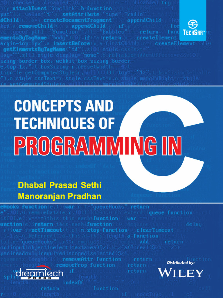 Sanet - ST Concepts and Techniques of Programming in C | PDF | Computer ...