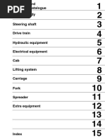 Spare Parts Catalogue Overview | PDF | Axle | Transmission (Mechanics)