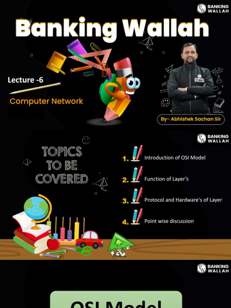 Network 06: Class Notes | PDF